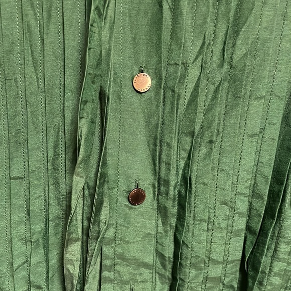 Robert Rodriguez Emerald Blouse - Picture 4 of 5